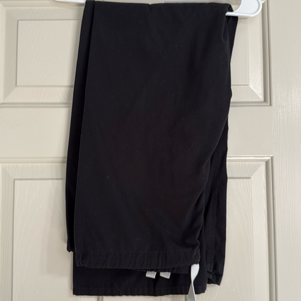 Black. Urbane Scrub Pants.